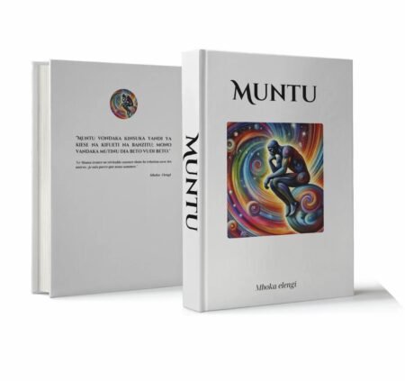 Livre Décoratif Abstrait MUNTU